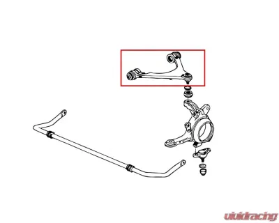 Hardrace Front Upper Arm Camber Kit 2 Piece Set / Pillow Ball - Honda S2000 AP1/2 2000-2009 - HAR-7269