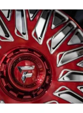 Fittipladi Alpha Series FA07 Wheel 22x12 6x135/6x5.50 -44 Gloss Black Machine Face Red Tint                                     - FA07-221263539N44MBRM - Image 7