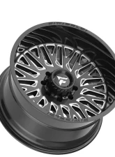 Fittipladi Alpha Series FA07 Wheel 22x12 8x6.50 -44 Black Milled                                     - FA07-22128165N44BM - Image 2