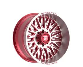 Fittipladi Alpha Series FA07 Wheel 22x12 8x170 -44 Gloss Red Machine