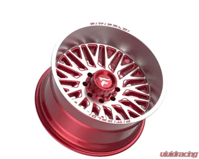 Fittipladi Alpha Series FA07 Wheel 26x12 8x170 -44 Gloss Red Machine - FA07-26128170N44MR