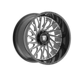 Fittipladi Alpha Series FA08 Wheel 22x12 8x6.50 -44 Black Milled