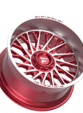 Fittipladi Alpha Series FA08 Wheel 22x12 8x170 -44 Gloss Red Machine                                     - FA08-22128170N44MR - Image 2