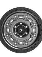 Fittipladi Terra Series FT100 Wheel 17x9 5x127 | 5x5 -12mm Satin Anthracite w/ Black Ring                                     - FT100-17905127N12AB - Image 3