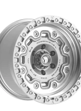 Fittipladi Terra Series FT100 Wheel 17x9 5x127 | 5x5 -12mm Gloss Siver Machined                                     - FT100-17905127N12MS - Image 3