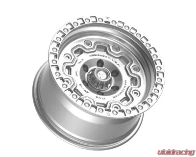 Fittipladi Terra Series FT100 Wheel 17x9 5x127 | 5x5 -12mm Gloss Siver Machined - FT100-17905127N12MS