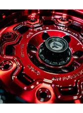 Fittipladi Terra Series FT100 Wheel 17x9 5x127 | 5x5 -12mm Machined Red Tint w/ Black Ring                                     - FT100-17905127N12RTB - Image 5