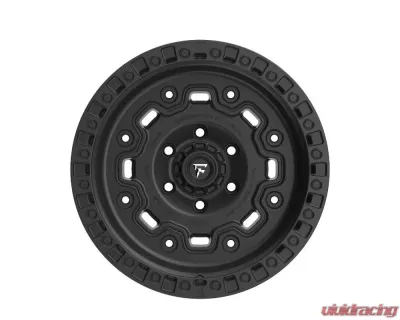 Fittipladi Terra Series FT100 Wheel 17x9 5x127 | 5x5 -12mm Satin Black - FT100-17905127N12SB
