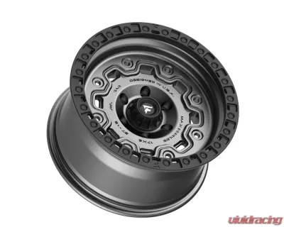 Fittipladi Terra Series FT100 Wheel 17x9 6x5.5 -12 Satin Anthracite w/ Black Ring - FT100-17906139N12AB