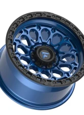 Fittipladi Terra Series FT101 Wheel 17x9 5x127 | 5x5 -12mm Gloss Blue w/ Black Ring                                     - FT101-17905127N12BLB - Image 2