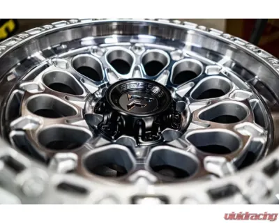 Fittipladi Terra Series FT101 Wheel 17x9 5x127 | 5x5 -12mm Gloss Silver Machined - FT101-17905127N12MS