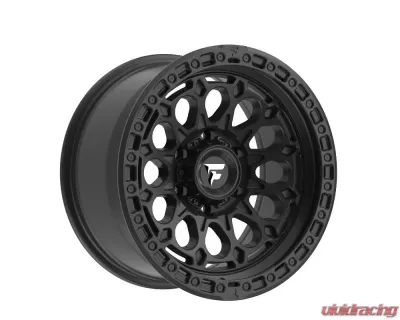 Fittipladi Terra Series FT101 Wheel 17x9 5x127 | 5x5 -12mm Satin Black - FT101-17905127N12SB