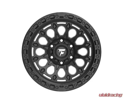 Fittipladi Terra Series FT101 Wheel 17x9 5x127 | 5x5 -12mm Satin Black - FT101-17905127N12SB