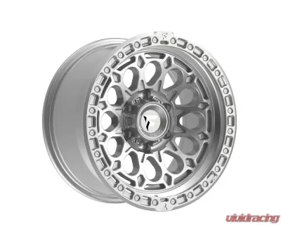 Fittipladi Terra Series FT101 Wheel 17x9 6x5.5 -12 Gloss Silver Machined - FT101-17906139N12MS