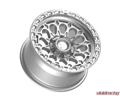 Fittipladi Terra Series FT101 Wheel 17x9 6x5.5 -12 Gloss Silver Machined - FT101-17906139N12MS