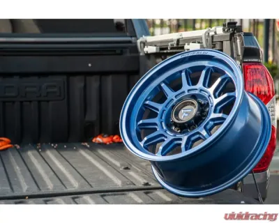 Fittipladi Terra Series FT10mm2 Wheel 17x8.5 5x127 | 5x5 0mm Gloss Blue - FT102-17855127Q00BL