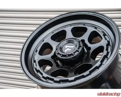 Fittipladi Terra Series FT10mm3 Wheel 17x8.5 5x127 | 5x5 0mm Satin Black - FT103-17855127Q00SB