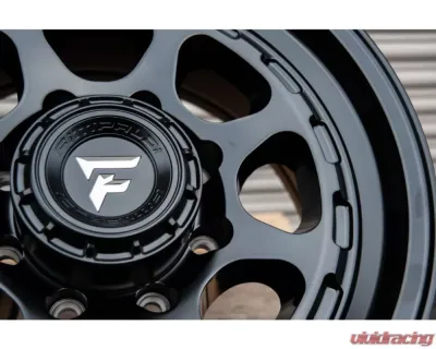 Fittipladi Terra Series FT103 Wheel 17x8.5 8x6.50 0 Satin Black - FT103-17858165Q00SB