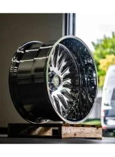 Fittipladi Truck Forged FTF500 Wheel 24x14 5x127 | 5x5 -76 Left Directional Polished                                     - FTF500-24145127N76P-L - Image 8