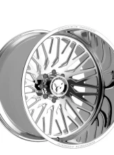 Fittipladi Truck Forged FTF500 Wheel 24x14 6x5.5 -76 Left Directional Polished                                     - FTF500-24146139N76P-L - Image 9