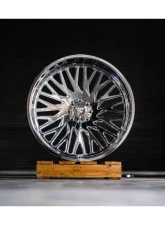 Fittipladi Truck Forged FTF500 Wheel 24x14 6x5.5 -76 Left Directional Polished                                     - FTF500-24146139N76P-L - Image 4