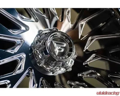 Fittipladi Truck Forged FTF500 Wheel 24x14 6x5.5 -76 Left Directional Polished - FTF500-24146139N76P-L