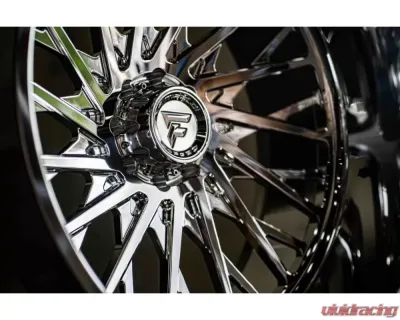 Fittipladi Truck Forged FTF501 Wheel 24x14 8x6.50 -76 Right Directional Polished - FTF501-24148165N76P-R