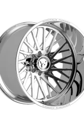 Fittipladi Truck Forged FTF501 Wheel 24x14 8x170 -76 Left Directional Polished                                     - FTF501-24148170N76P-L - Image 9