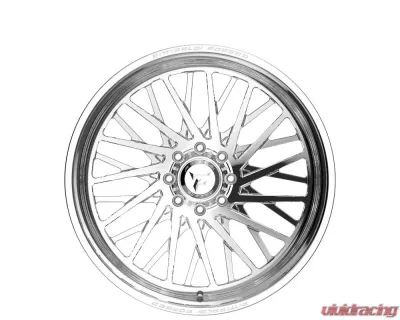Fittipladi Truck Forged FTF501 Wheel 24x14 8x170 -76 Left Directional Polished - FTF501-24148170N76P-L