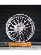 Fittipladi Truck Forged FTF501 Wheel 24x14 8x170 -76 Right Directional Polished                                     - FTF501-24148170N76P-R - Image 4