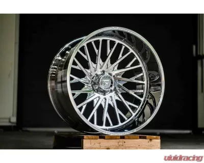Fittipladi Truck Forged FTF501 Wheel 24x14 8x170 -76 Right Directional Polished - FTF501-24148170N76P-R