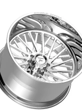 Fittipladi Truck Forged FTF501 Wheel 26x16 8x6.50 -101 Left Directional Polished                                     - FTF501-26168165N101P-L - Image 2