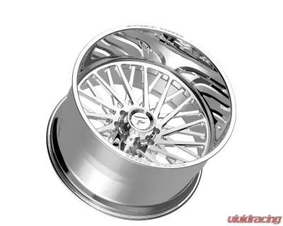 Fittipladi Truck Forged FTF501 Wheel 26x16 8x170 -101 Left Directional Polished - FTF501-26168170N101P-L