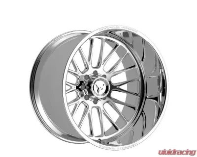 Fittipladi Truck Forged FTF502 Wheel 24x14 5x127 | 5x5 -76 Polished - FTF502-24145127N76P