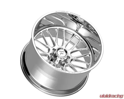 Fittipladi Truck Forged FTF502 Wheel 24x14 5x127 | 5x5 -76 Polished - FTF502-24145127N76P