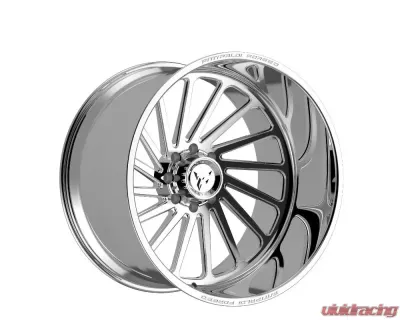 Fittipladi Truck Forged FTF503 Wheel 24x14 5x127 | 5x5 -76 Left Directional Polished - FTF503-24145127N76P-L
