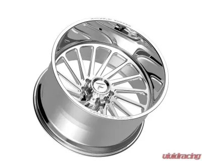 Fittipladi Truck Forged FTF503 Wheel 24x14 5x127 | 5x5 -76 Left Directional Polished - FTF503-24145127N76P-L