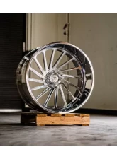 Fittipladi Truck Forged FTF503 Wheel 24x14 5x127 | 5x5 -76 Left Directional Polished                                     - FTF503-24145127N76P-L - Image 6