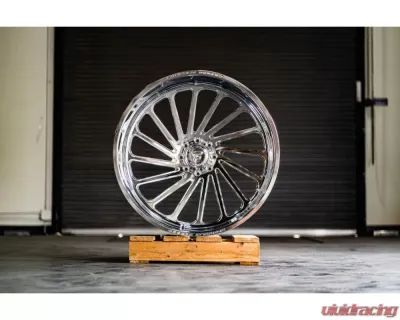 Fittipladi Truck Forged FTF503 Wheel 30x16 8x6.50 -101 Left Directional Polished - FTF503-30168165N101P-L