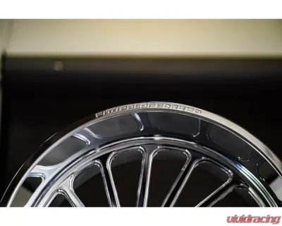 Fittipladi Truck Forged FTF503 Wheel 30x16 8x6.50 -101 Left Directional Polished - FTF503-30168165N101P-L