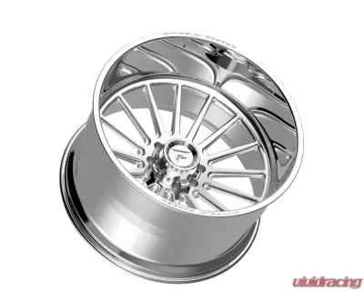 Fittipladi Truck Forged FTF504 Wheel 24x14 8x170 -76 Polished - FTF504-24148170N76P