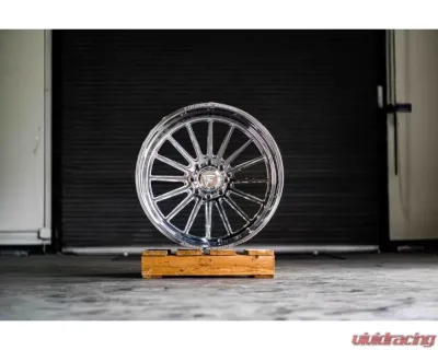Fittipladi Truck Forged FTF504 Wheel 24x14 8x170 -76 Polished - FTF504-24148170N76P