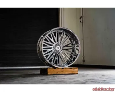 Fittipladi Truck Forged FTF505 Wheel 24x14 6x5.5 -76 Right Directional Polished - FTF505-24146139N76P-R