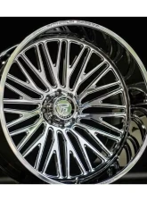 Fittipladi Truck Forged FTF505 Wheel 24x14 6x5.5 -76 Right Directional Polished                                     - FTF505-24146139N76P-R - Image 6