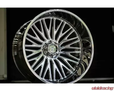 Fittipladi Truck Forged FTF505 Wheel 24x14 6x5.5 -76 Right Directional Polished - FTF505-24146139N76P-R