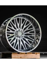 Fittipladi Truck Forged FTF505 Wheel 30x16 8x6.50 -101 Right Directional Polished                                     - FTF505-30168165N101P-R - Image 4