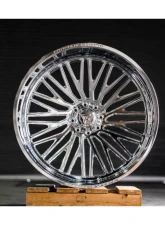 Fittipladi Truck Forged FTF505 Wheel 30x16 8x170 -101 Left Directional Polished                                     - FTF505-30168170N101P-L - Image 5