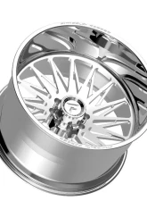 Fittipladi Truck Forged FTF506 Wheel 24x14 6x5.5 -76 Left Directional Polished                                     - FTF506-24146139N76P-L - Image 2