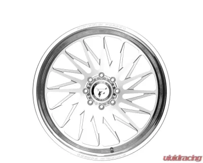 Fittipladi Truck Forged FTF506 Wheel 24x14 6x5.5 -76 Left Directional Polished - FTF506-24146139N76P-L