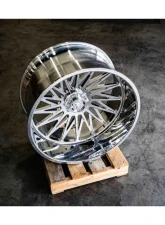 Fittipladi Truck Forged FTF506 Wheel 24x14 6x5.5 -76 Left Directional Polished                                     - FTF506-24146139N76P-L - Image 7